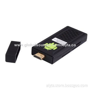 Dual-core 1.6GB Function Google's Android 4.0 OS TV Dongle HD Media Player, SD Card Interface